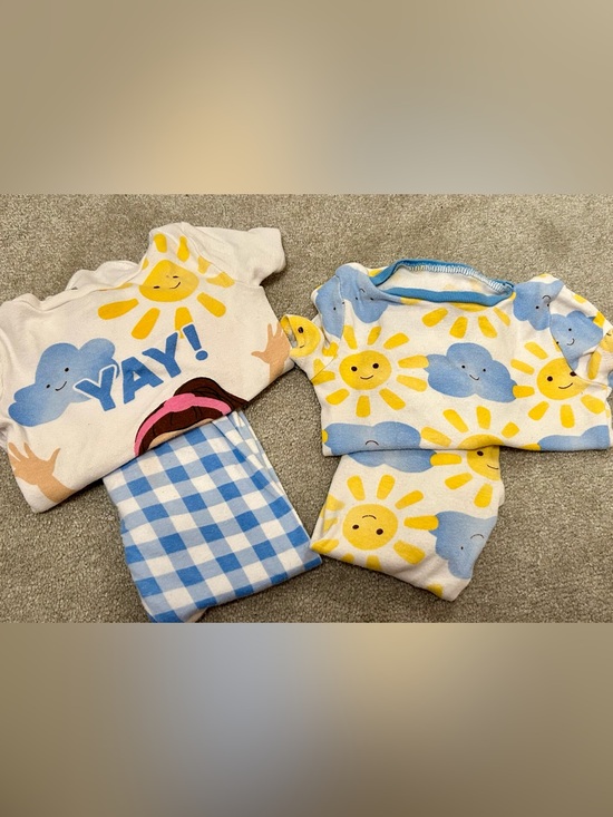 Rachel Other - Ms.Rachel Pajama Sets - Blue, Yellow & White